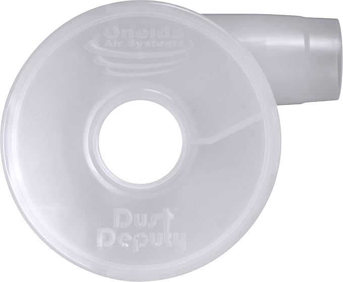 Dust Deputy Plus Anti-Static Retrofit Cyclone Separator Kit for Wet/Dry Shop Vacuums with Collapse-Proof Bucket Lid and Hose (DD Plus)