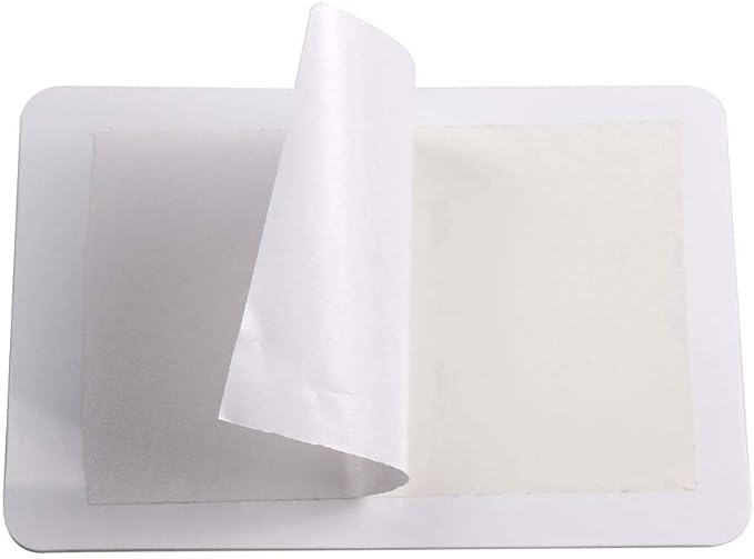 15pcs Nail Art Soft Stamping Protective Shell cabeza Stamper Rectangel Stamp Holder 10x15cm Size Plastic Backcover