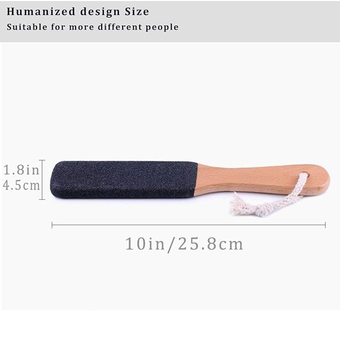 Foot File Callus Remover Foot Scrubber,Professional Pedicure Foot Rasp Removes Cracked Heels,Dead Skin,Corn,Hard Skin,Pumice Stone for Scraper File Brush Tools for Wet and Dry Feet