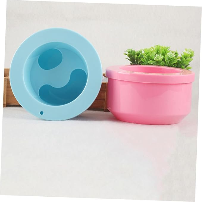 Mikinona Abs Plastic Nail Soaking Bowl Nail Art Supplies Manicure Bowl Random Color
