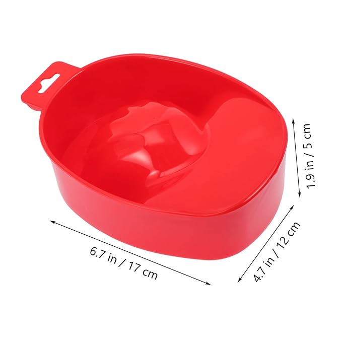 Mipcase 8pcs Nail Polish Gel Remover Bowl Cuticle Soaking Bowl for Hand Material Nail Art Supplies