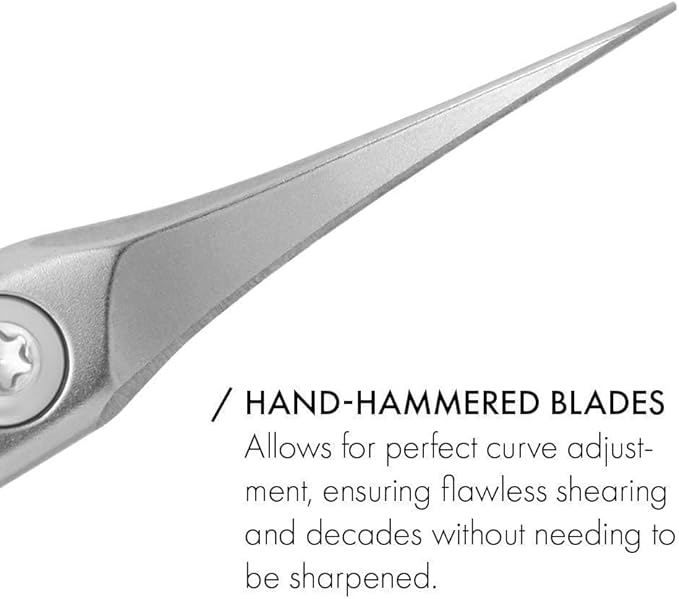 GERMANIKURE Tower Point Cuticle Scissors Grooming Scissors FINOX Stainless Steel Professional Nail Scissors in Cork Case -Ethically Made in Solingen Germany - 4705