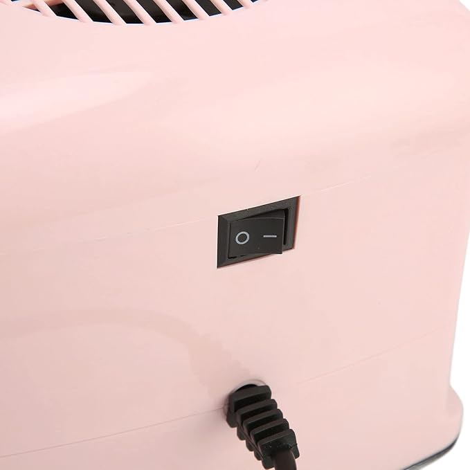 ZJchao Air Nail Dryer, 300W 2 in 1 Automatic Induction Cold Hot Air Nail Polish Drying Fan Wind Blower Dryer for Regular Nail Polish, Home and Salon Use