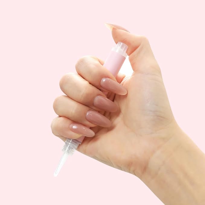 Nail Glue Remover Pen for Press On Nails, Portable Fast-Acting Jojoba Oil Formula, Acetone-Free, At-Home & Travel Care 2ml/0.11fl. oz. (1 Pcs Nail Glue Remover Pen)