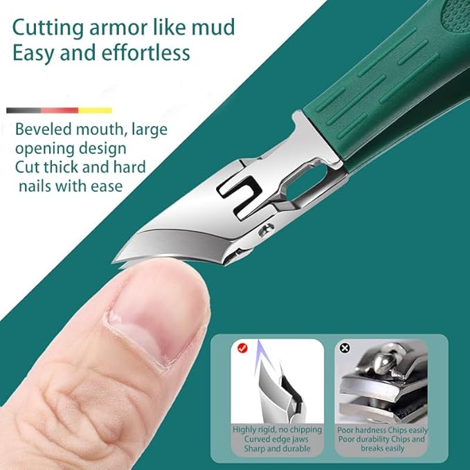 Eagle Beak Nail Clippers, Nail Clippers, Beveled Nail Clipper, Corta Uñas para Pies, Household Wide Mouth Toe Nail Clipper