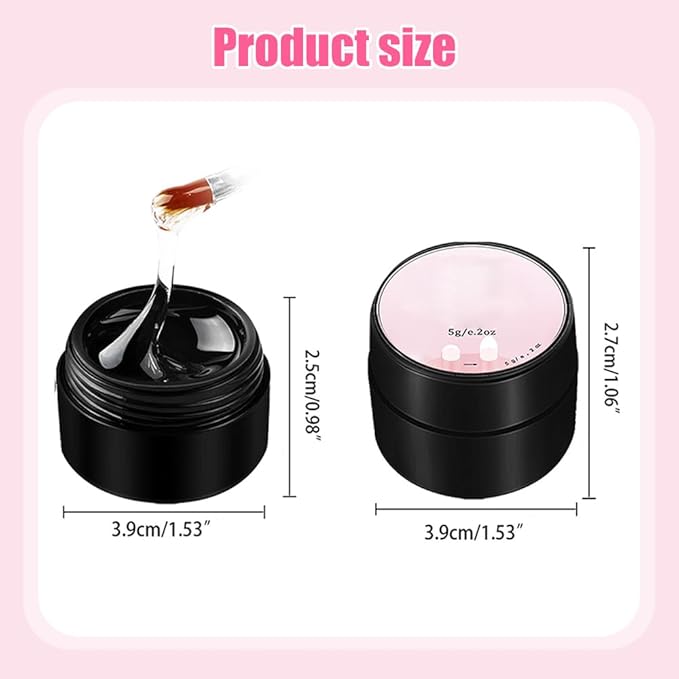 Nail Repair Protection Gel, 2025 Upgraded Nail Repair Gel for Damaged Nails, Instant Cracked Nail Repair Kit for Split Natural Nails, Easy Quick Fix Strengthening Treatment Cuticle Care (1 Pcs)