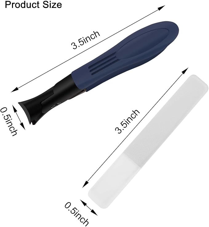 Nail Clippers for Men - Toenail Clippers for Thick Nails, Fingernail Clipper for Adult Men Women Seniors, Toe Nail Clippers