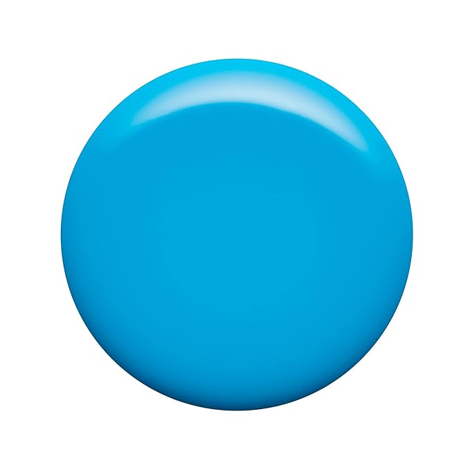 Nailtopia Bio-Sourced, Chip Free Nail Lacquer - All Natural, Strengthening Biotin and Superfood-Infused Polish - Chip Resistant Formula - Quick-Dry, Long Lasting Wear - Hawaiian Blue - 0.41 oz