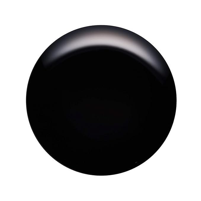 Nailtopia - Plant-Based Chip Free Nail Lacquer - Non Toxic, Bio-Sourced, Long-Lasting, Strengthening Polish - Respect (Black) - 0.41oz