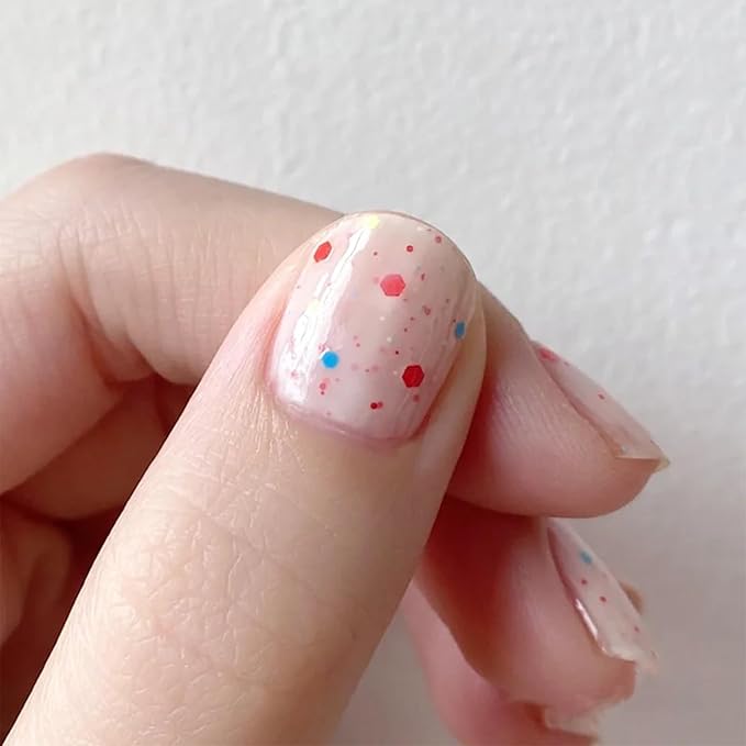 COSMOO Milky White Quick Dry Nail Polish, Vegan Chip-Resistant Long-Lasting Nail Lacquer for Nail Art Varnish, 0.34 fl oz (Milky White)