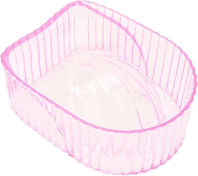 Hand Soaking Bowl, Acrylic Soften Dead Skin Clean Nail Manicure Wash Soaker Tray, Nail Art Hand Wash Remover Soak Bowl for Beauty Salon ()