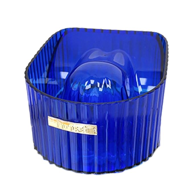 Generic Nail Soaking Bowl, Soak Off Gel Polish Remover Bowl Nail Soak Tray Compact Soak Off Bowls for Acrylic Nails for Nail Cleaning Home And Salon, Blue