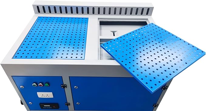 Metal Working Downdraft Table Dust Collector Vacuum Welding Multi-stage Purification Dust Collector for Grinding Polishing Dusting Welding 31.5''*47.2'' 220V