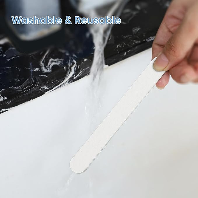 Nail Files, 50 PCS Fingernail Files 100/100 Grit White Double Sided Emery Boards for Natural Nails - Professional Nail File Bulk Washable Manicure Tool Travel Size