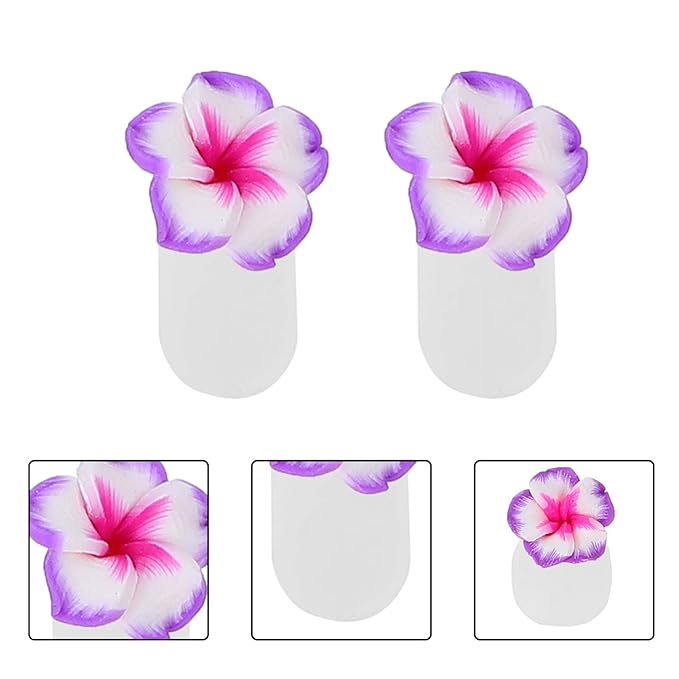 FRCOLOR 32Pcs Silicone Toe Separators for Women Pedicure Toe Spacers Nail Art Tool Daisy Flower Design Pedicure Salon Diy Foot Care