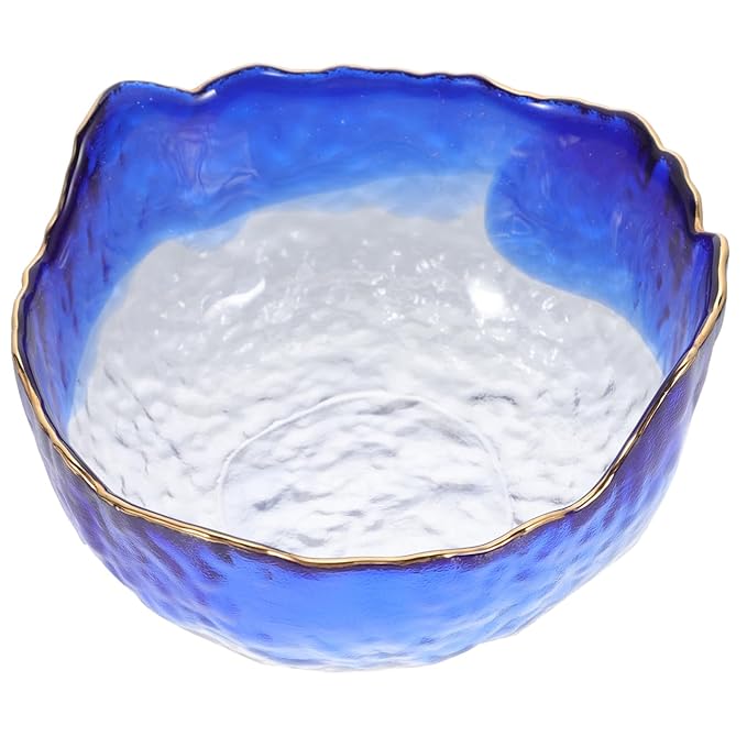 Glass Nail Soaking Bowl, Manicure Hand Soak Bowl, Nail Polish Remover Bowl Manicure Wash Bowls Wash Soaker Glass Supplies,nail Art Tips Bowl for Fingernail Toenail Caring Polish Removal,5.3In