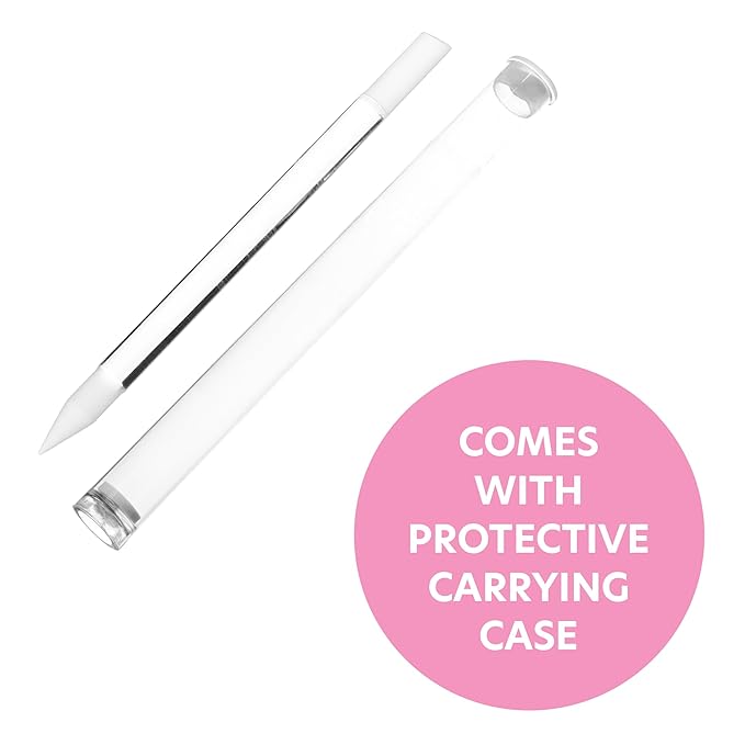 BONA FIDE BEAUTY Glass Cuticle Pusher - Dual Ended Manicure Stick - Premium Czech Tools