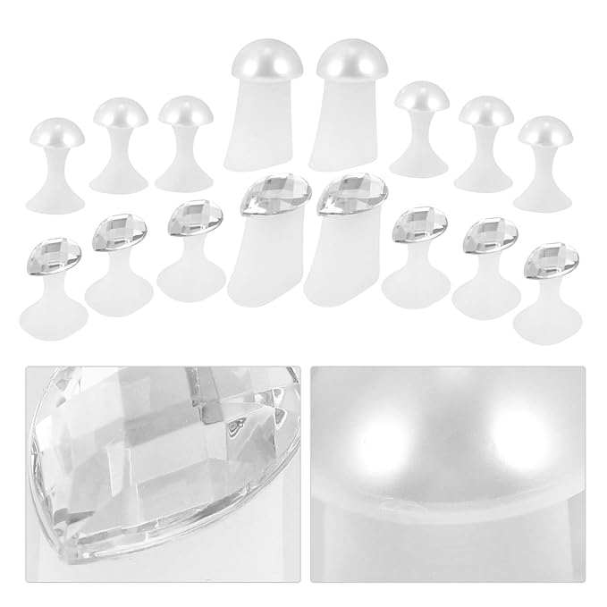 2 Set Toe Separator Fingers Separators Toe Spacers Foot Finger Separator Nail Art Separators