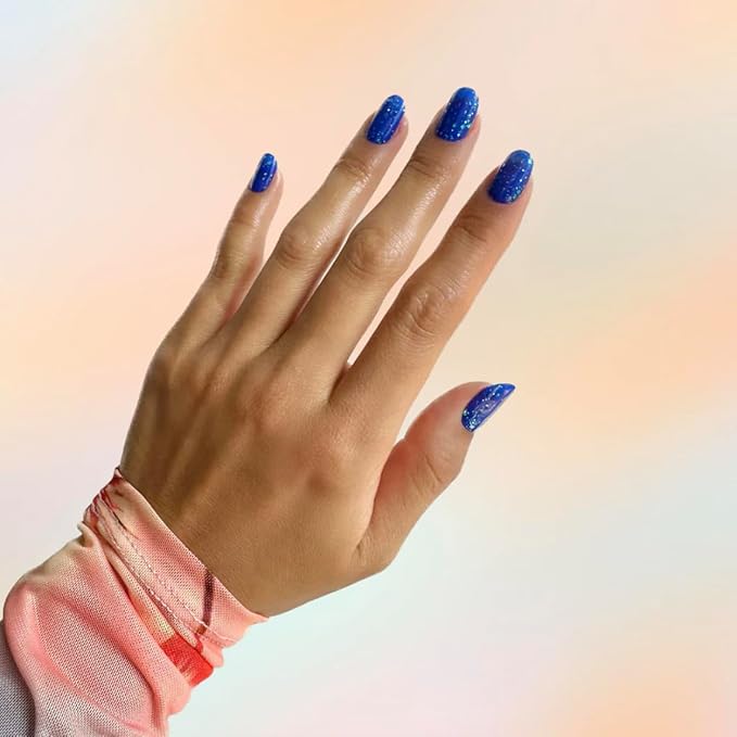 NOVA, Female Founded, Semi Cured Gel Nail Strips (Retrograde) - The 10 Minute Manicure. Salon-Quality, Works with Any Nail Lamp, Easy to Apply & Remove - Incl. Nail File & Wooden Stick (Retrograde)