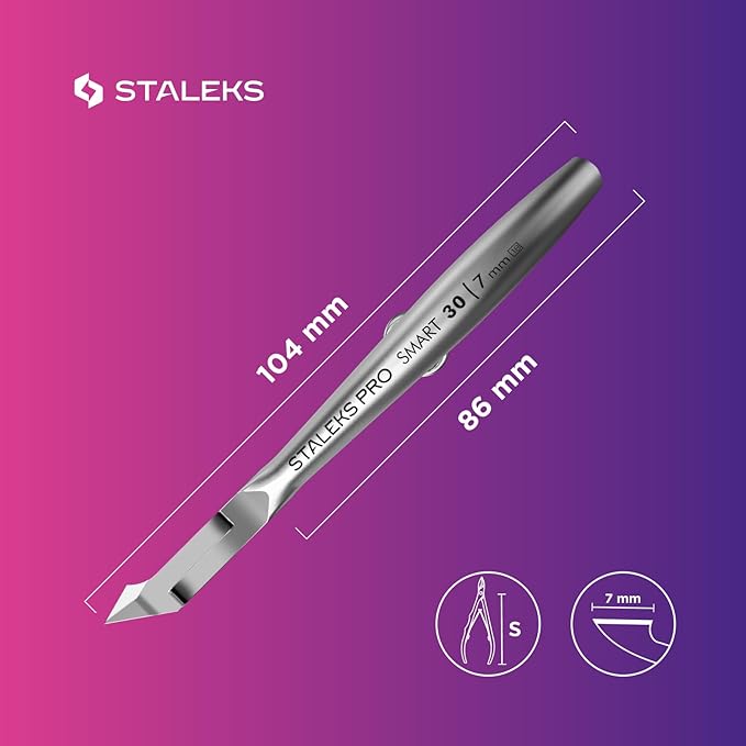 STALEKS PRO SMART 30 Professional Cuticle Nippers (NS-30/7)