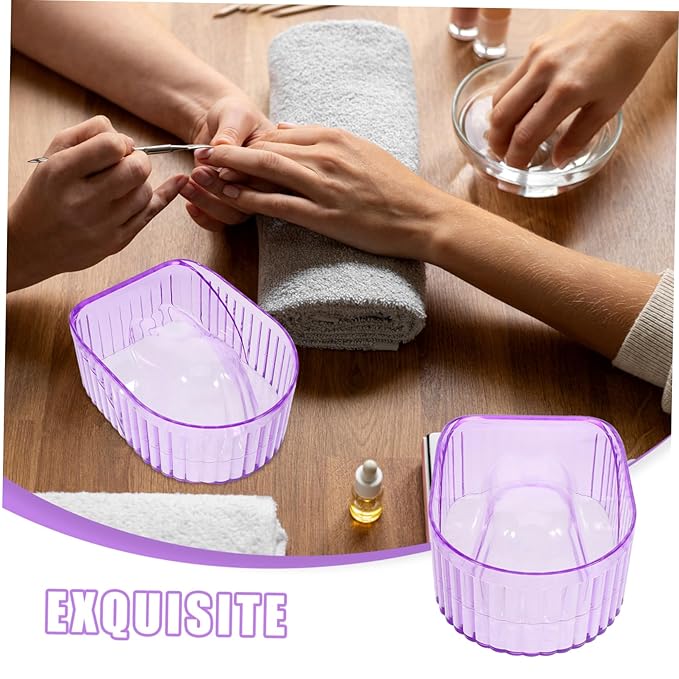 MERRYHAPY Manicure Soaking Bowl Nail Soaking Bowl for Hands Acrylic Nail Remover Tool Stylish