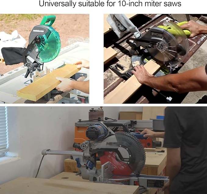 Miter Saw Dust Collection Hood, Dust Collector for Miter Saws Universal Dust Solution