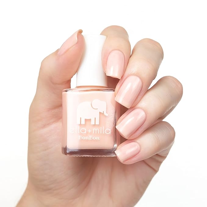 ella+mila Professional, Quick Dry, Long-Lasting & Chip-Resistant Pink Nail Polishes (My Fantasy - 0.45 fl oz)