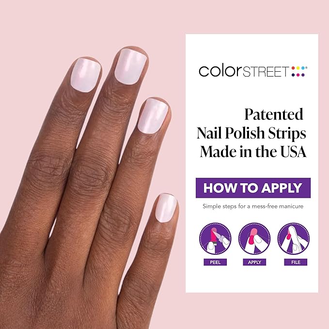 Color Street Glazed Over Nail Strips