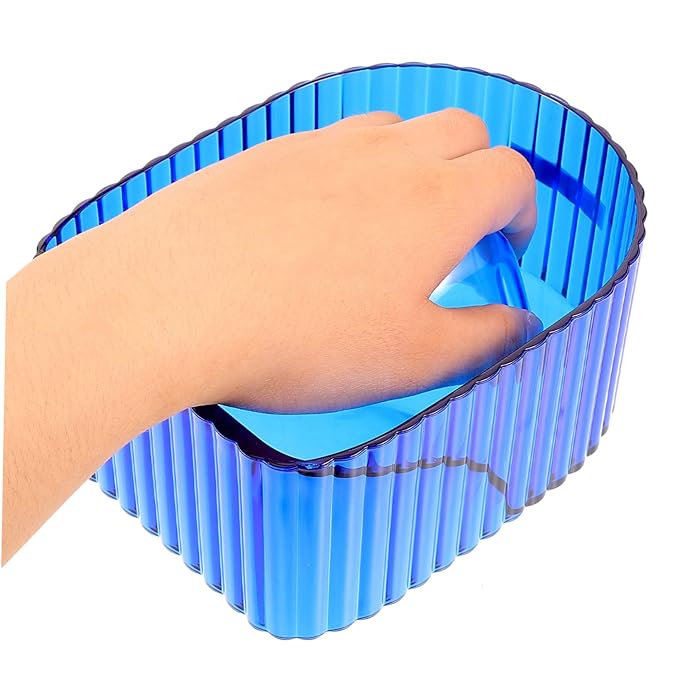 minkissy Manicure Soaking Bowl Nail Art Hand Soaking Bowl Salon Tools Easy to Clean