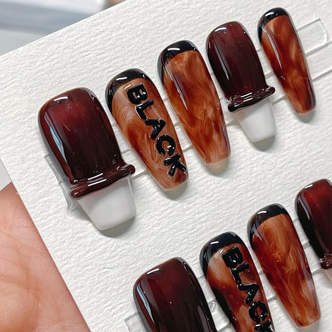 3D Nail Molds Letters Nails Charms Design, Silicone Tool Art Y2k Decoration