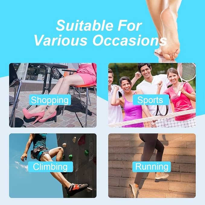 Silicone Toe Protection, 20 Pieces Toe Protection, Toe Tube, for Small Toes and Fingers, Blisters, Calluses, Reduce Rubbing, Relieve Pain.
