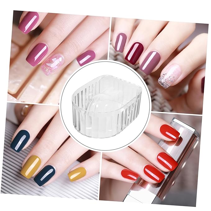 Nail Beauty Tool Nail Soaking Bowl for Home Salon Acrylic Nail Soak Bowl