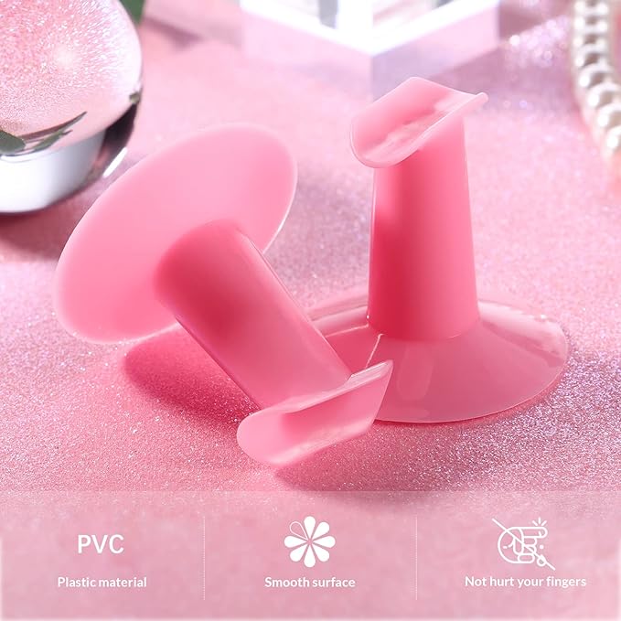 ARTIBETTER 3pcs Plastic Nail Art Finger Rest Stand Toe Separators for Painting Salon Diy Finger