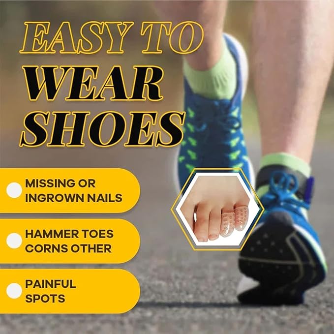 Silicone Anti-Friction Toe Protector, Gel Toe Protectors Breathable Toe Covers, Silicone Little Toe Sleeves Gel Toe Protectors Women with Airflow Orifice Breathable Toe Separators (10pcs)