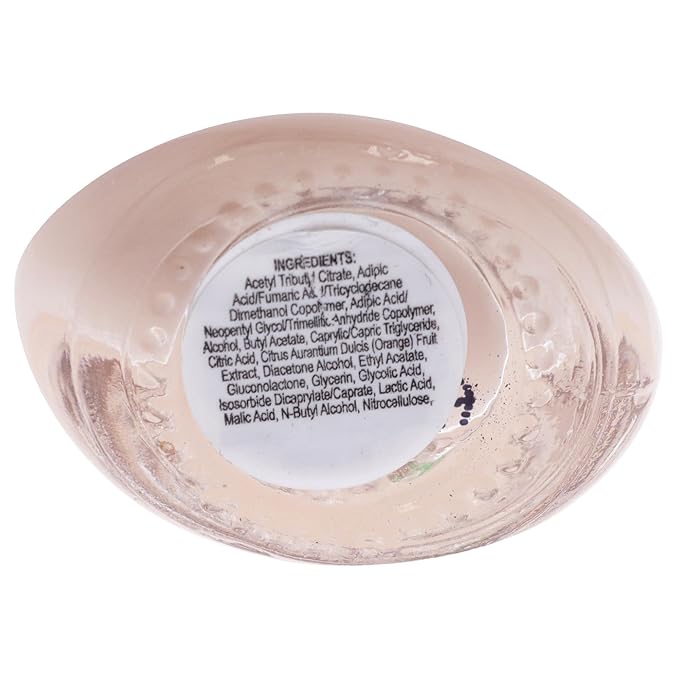 Nailtopia - Plant-Based Chip Free Nail Lacquer - Non Toxic, Bio-Sourced, Long-Lasting, Strengthening Polish - Champagne Dreams (Light Beige) - 0.41oz