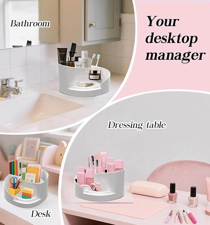 Nail Drill Holder 18 Hole Nail Drill Bit Holder Nail Organizer Professional Stand with 8 Compartments for Nail Tech Tools (Tools not included)