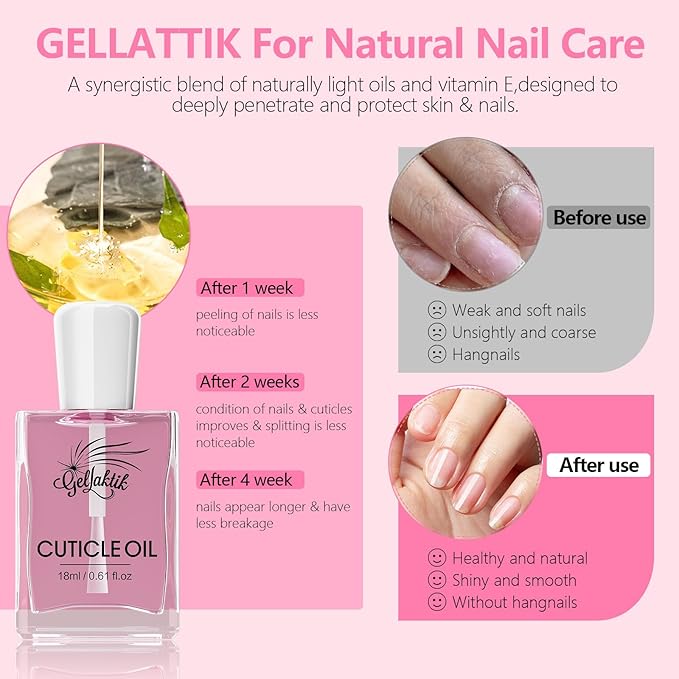 Gel Polish Remover Kit, 18ml×3 Set with Cuticle Oil & Liquid Latex Tape, No Soaking, Wrapping Required, Removes Gel Nails in 3-5 Mins, Includes Nail Pusher & File for Complete Nail Care