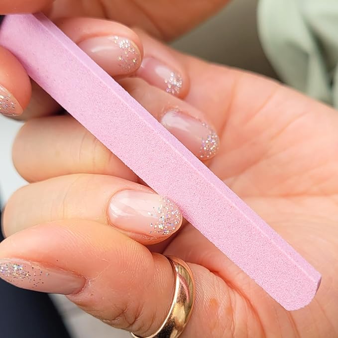 Ceramic Files for Nails, Manicure Fingernail Files with Cases, Expert Precision Filing, Leaves Nails Smooth- Perfect for Women, Men, Kids & Baby, Professional Manicure & Pedicure Kit