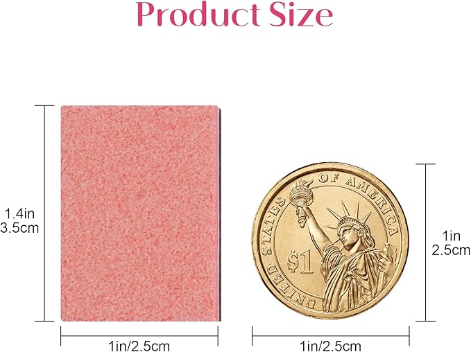 CGBE Buffer Block Nail File 180/100 Grit Nail Buffers Sponge Nail Polish Sanding Buffer Strips Nail File Blocks Manicure Tools 50PCS (Red-Black)