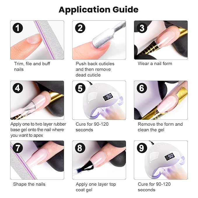 RARJSM Rubber Base Gel for Nails Nude Pink Natural Sheer Jelly Color Extend Rubber Base Coat Gel Nail Polish Gel Builder in a Bottle 15ml Soak Off Curing Requires Salon Home DIY Use French Manicure