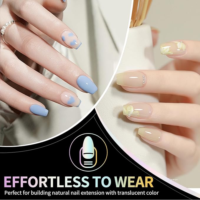Short Coffin Nail Tips 240Pcs Short Coffin Press on Nails Half Matte Pre-shape Gel Nail Tips for Full Cover Acrylic False Nails Extension Home DIY Salon 12 Sizes Gelly Tips Fake Nails Tips