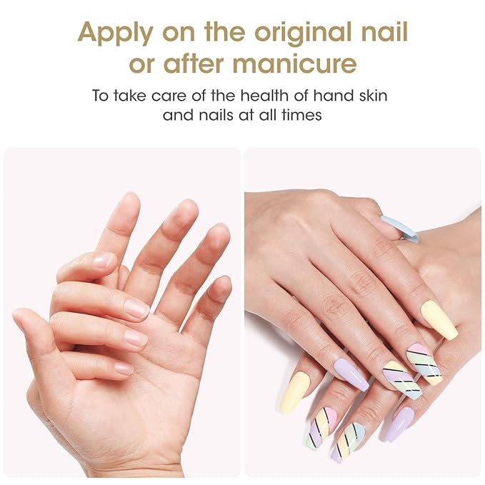 GELLEN Cuticle Oil for Growth and Strength, Vitamin E Fingernail Nourishing Oil for Hydrating, Moisturizing, Strengthening, Repairing, Nail and Skin Care Product for Men Women, Jasmine Scent
