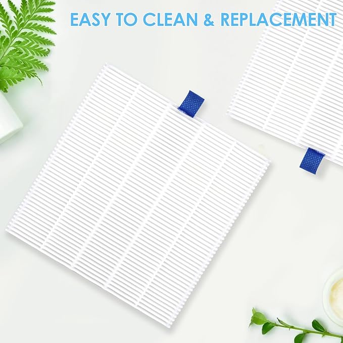 2PACK Reusable Nail Dust Collector Filter, Replacement Filters Compatible with Nail Duster Collector, Powerful Nail Vacuum Filters, Nail Dust Extractor Replacement for Nails, Nail Salon, 5.51x5.31inch