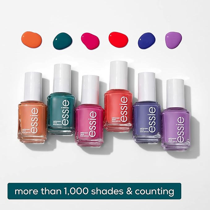essie Nail Polish, Salon-Quality Cornflower Blue Nail Polish, Vegan, Ripple Reflect, 0.46 fl oz