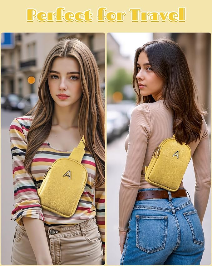 Gifts for 8 9 10 11 12 13 14 15 16 Year Old Girls, Personalized Sling Bag with Adjustable Strap, Lightweight Mini Crossbody Bag, Tween Girls Trendy Stuff, Gifts for Teen Girls