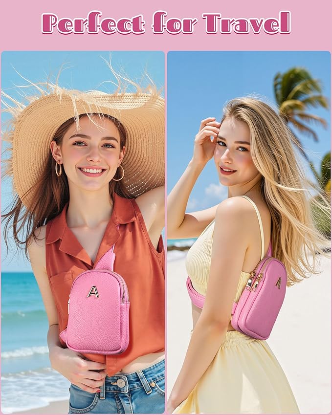 Birthday Gifts for 8-12, 13-19 Year Old Girls, Cross body Bags Fanny Pack with Letter, Gifts for Teen Girls, Graduation Gifts for 5th 8th Grade Girls, Cute Trendy Stuff for Tweens Teens