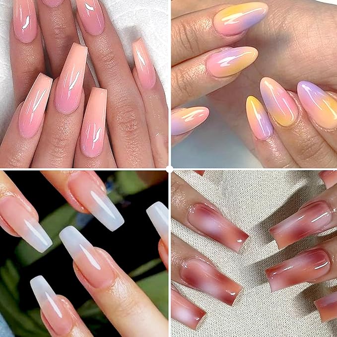 Pigment Powder for Nails 9 Colors Nail Pigment Palette Gradient Ombre Nail Powder Nail Art Design Fine Solid Neon Powder for DIY Manicure Beginners -Includes 5 Sponge Sticks 1 Brush #09