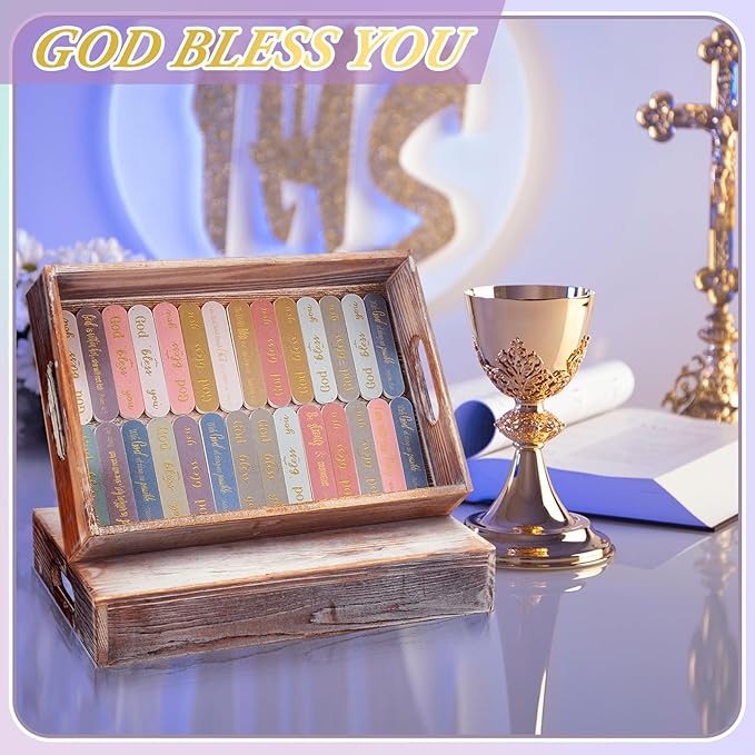 50 Pack Christian Gifts for Women Bulk Bible Verse Scripture Nail Files Christian Religious Party Emery Boards Employee Appreciation Gifts for Team Staff Coworkers Teachers