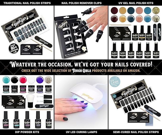 | 20 Exquisite Gel Nail Polish Strips w/Application Accessories - No UV/LED Lamp Required (Holiday | Speckled Egg & Pastel)