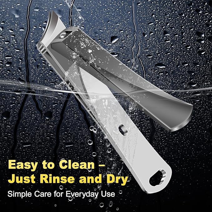 Ingrown Toenail Tool for Pain Relief, 45° Precision Toenail Clippers for Thick Nails, Easy-to-Use Pedicure Nipper with Non-Slip Grip for Seniors, Men, Women